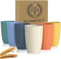 Homienly unbreakable cups, 6 pack