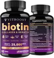 VITBOOST biotin with collagen, 60 count