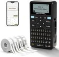 SUPVAN E11 label maker with keyboard